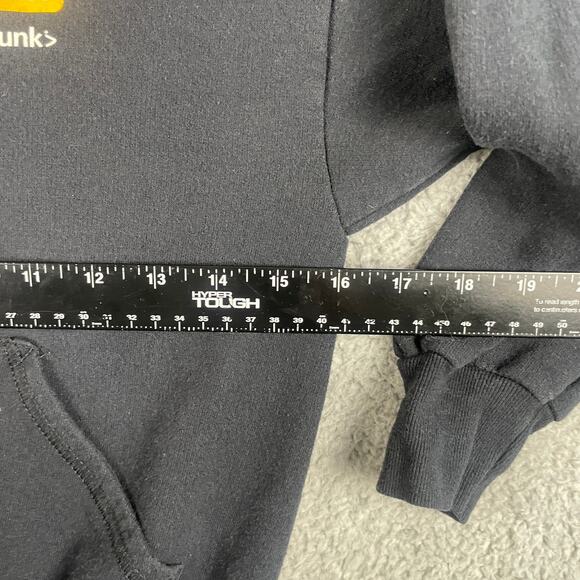 Hanes Youth Boy's Small Black Splunk Cotton Polyester Long Sleeve Zip Up Sweater - Picture 5 of 9